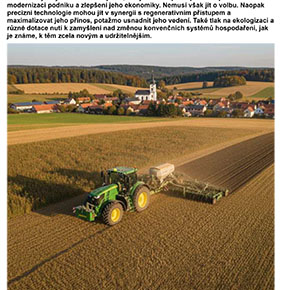 Článek Regenerativní nebo precizní zemědelství (2026)