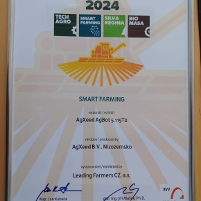 Grand Prix Techagro 2024 pro AgXEED AgBot 5.115T2.