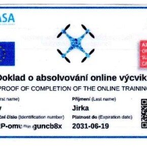 Průkaz provozovatele dronu